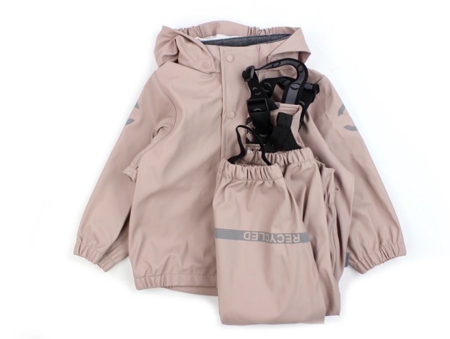 Baby Mikk line Rainwear | Mikk-Line Adobe Rose Rainwear Pants And Jacket