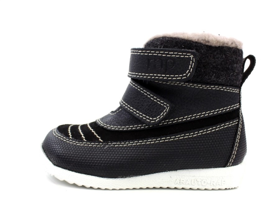 Tweens Arauto RAP Winter Boots | Arauto Rap Winter Boot Steve Black With Tex