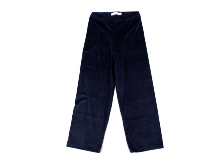 Kids Name It Pants And Leggings | Name It Dark Sapphire Velvet Pants