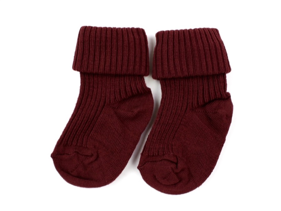 Tweens MP Socks | Mp Socks Wool Wine Red (2-Pack)