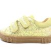 Baby Angulus Shoes And Sneakers | Angulus Shoes Light Yellow Glitter