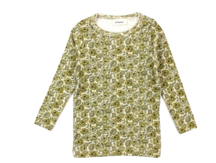 Tweens Lil Atelier Tops | Lil Atelier Top Turtledove Print