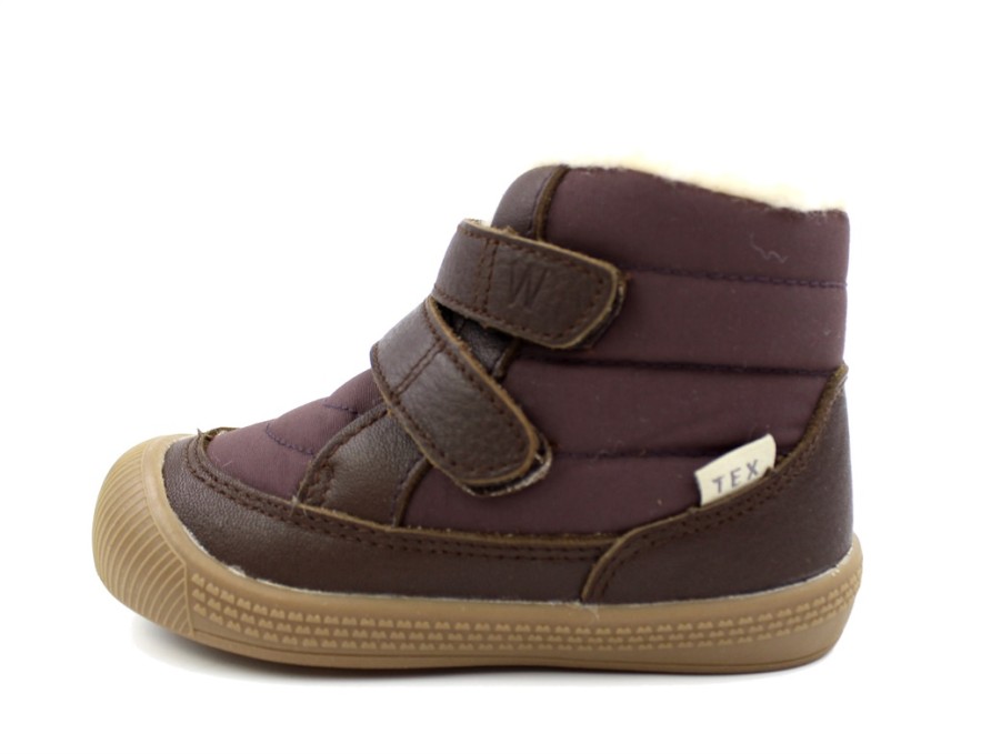 Baby Wheat Winter Boots | Wheat Dark Brown Winter Boot Daxi With Tex