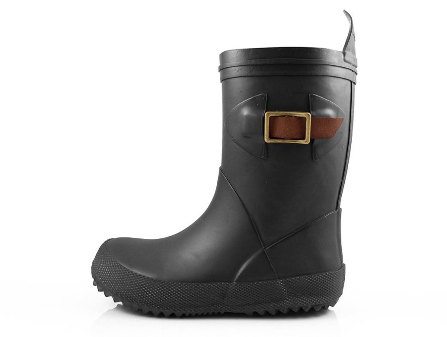 Baby Bisgaard Rubber Boots | Bisgaard Rubber Boot Black With Buckle