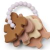 Accessories And Home Liewood | Liewood Rose Multi Mix Silicone Teething Ring Penny