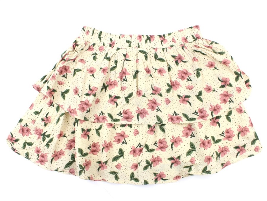 Kids Petit by Sofie Schnoor Skirts | Sofie Schnoor Girls Skirt Offwhite Flower