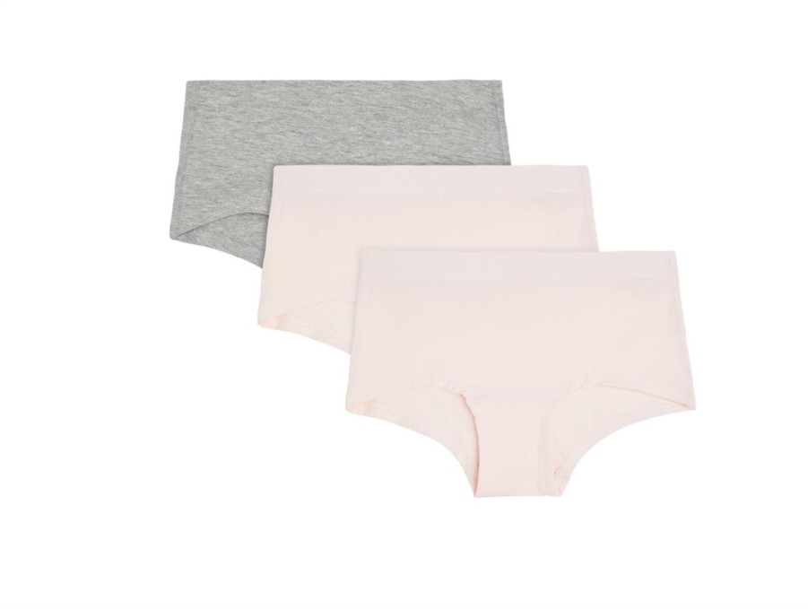 Kids Name It Underwear And Sleepwear | Name It Barely Pink Hipsters (3-Pack)