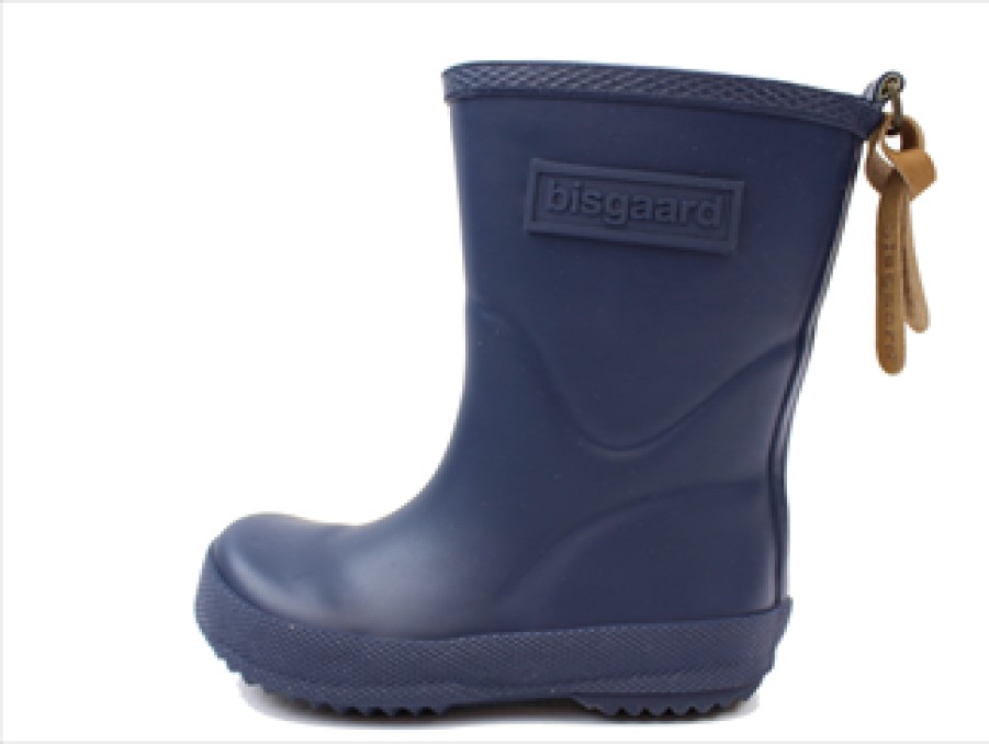 Baby Bisgaard Rubber Boots | Bisgaard Wellington Boots Navy