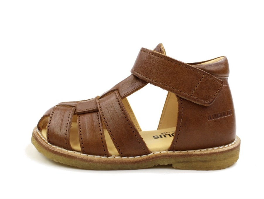 Baby Angulus Sandals | Angulus Cognac Sandal