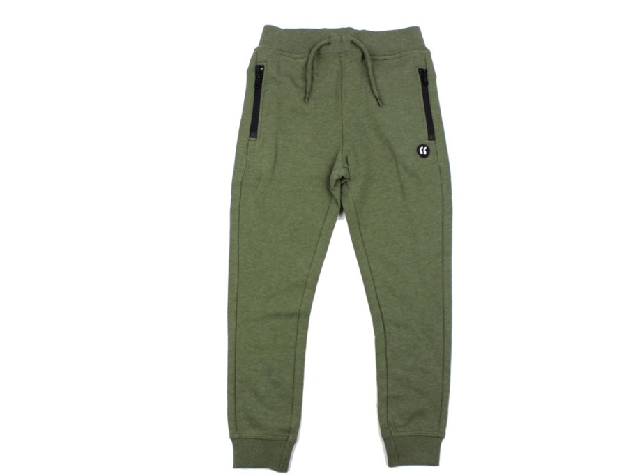 Tweens Name It Pants And Leggings | Name It Rifle Green Sweatpants