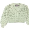 Kids Creamie Cardigans | Creamie Cardigan Sea Foam