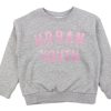 Tweens Name It Blouses And Knitwear | Name It Grey Melange Boxy Sweatshirt