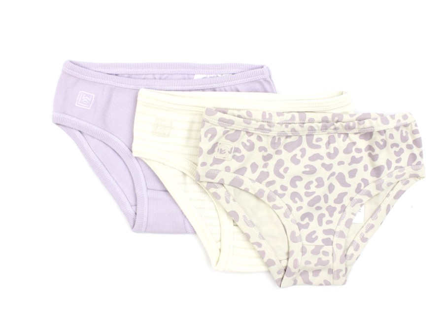 Kids Liewood Underwear And Sleepwear | Liewood Underpants Nanette (3-Pack) Leo Misty Lilac Mix