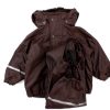 Baby Celavi Thermal Wear And Fleece | Celavi Rainwear Pants And Jacket Fleece Lining Java