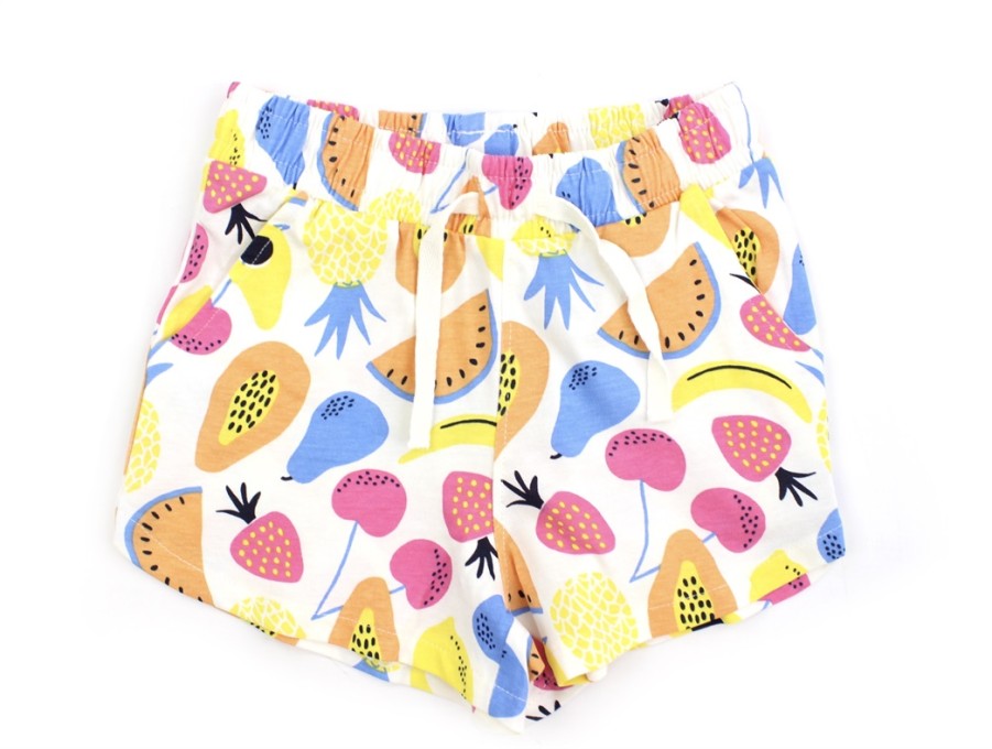 Tweens Name It Shorts | Name It White Alyssum/Fruits Shorts