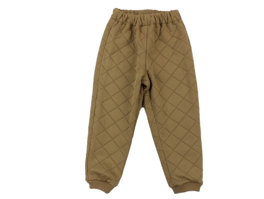 Kids Wheat Overpants | Wheat Thermal Pants Alex Hazel