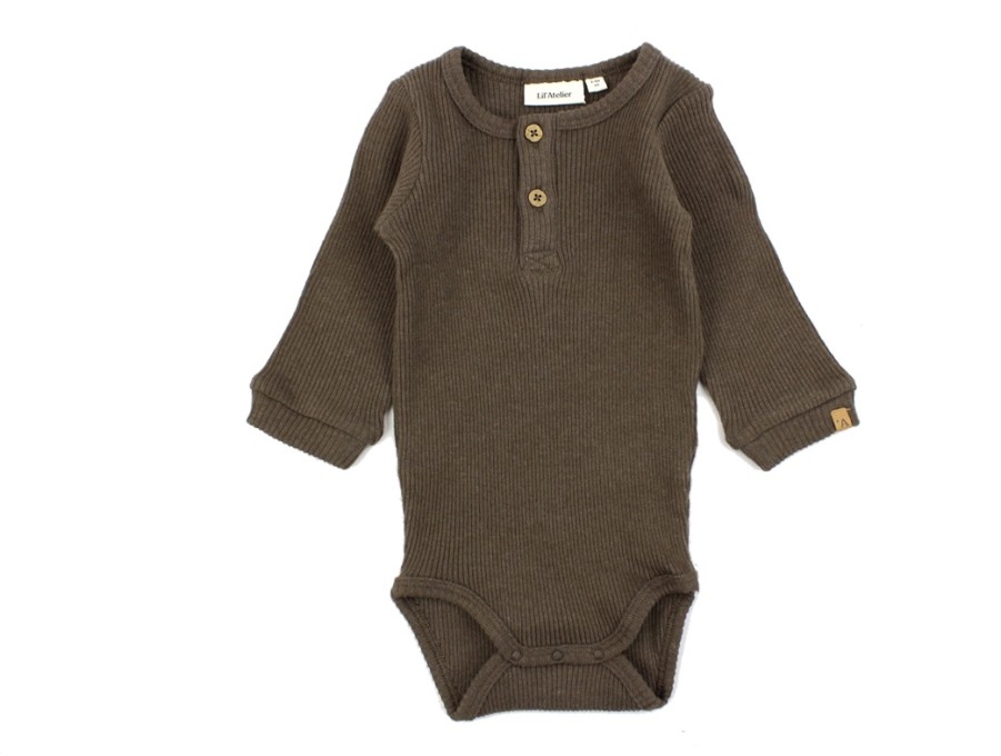 Baby Lil Atelier Bodysuits And Jumpsuits | Lil Atelier Rain Drum Body