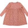 Baby Name It Dresses | Name It Light Mahogany Floral Glitter Dress