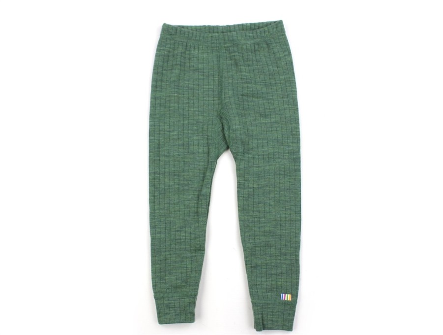 Baby Joha Pants And Leggings | Joha Green Leggings Merino Wool