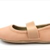 Kids Bisgaard Slippers | Bisgaard Ballerina Nude With Elastic