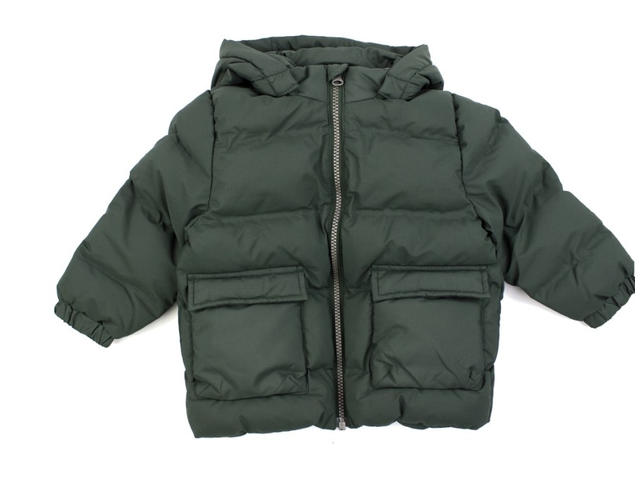 Baby Name It Winter Jackets | Name It Deep Forest Puffer Winter Jacket