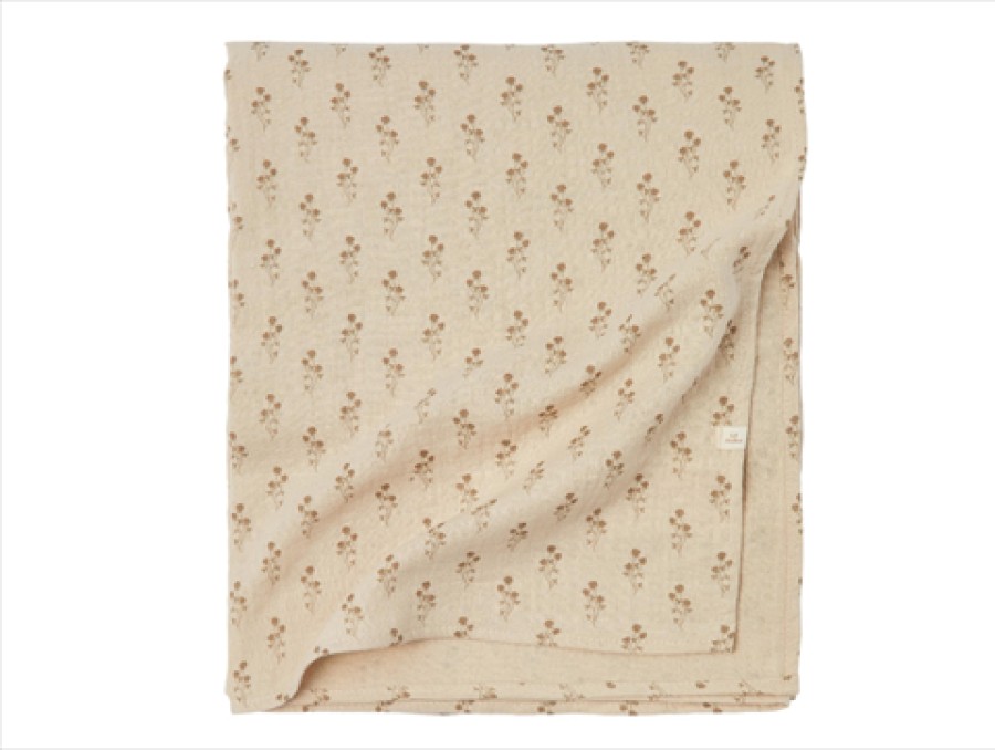 Accessories And Home Lil Atelier | Lil Atelier Baby Blanket/Muslin Peyote Clover