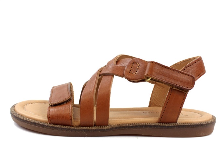 Tweens Bisgaard Sandals | Bisgaard Sandal Cognac Braids