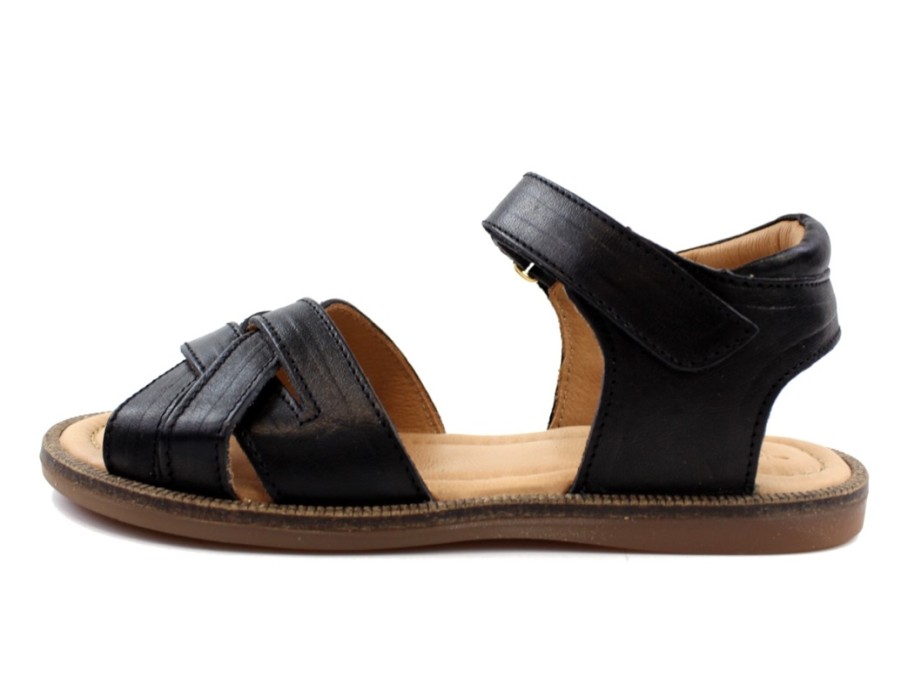 Tweens Bisgaard Sandals | Bisgaard Sandal Becca Black Braids