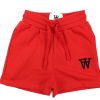 Tweens Wood Wood Shorts | Wood Wood Sweatshorts Vic Apple Red