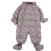 Baby Wheat Coveralls | Wheat Pale Lilac Berries Puffer Overall Edem