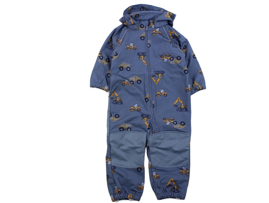 Baby Name It Transition Jackets | Name It Bering Sea Tractor Softshell Jumpsuit