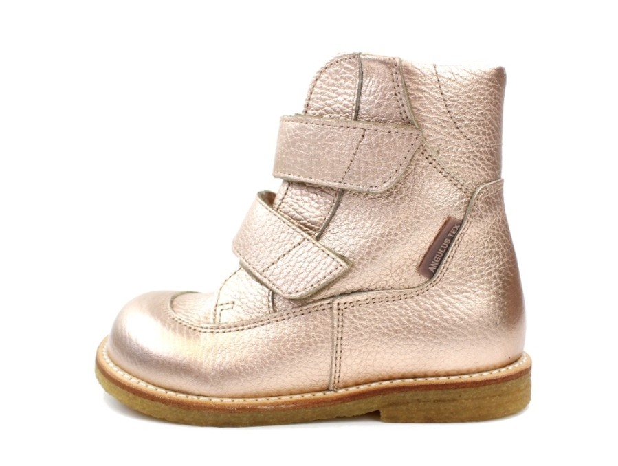 Baby Angulus Winter Boots | Angulus Light Copper Winter Boot With Tex