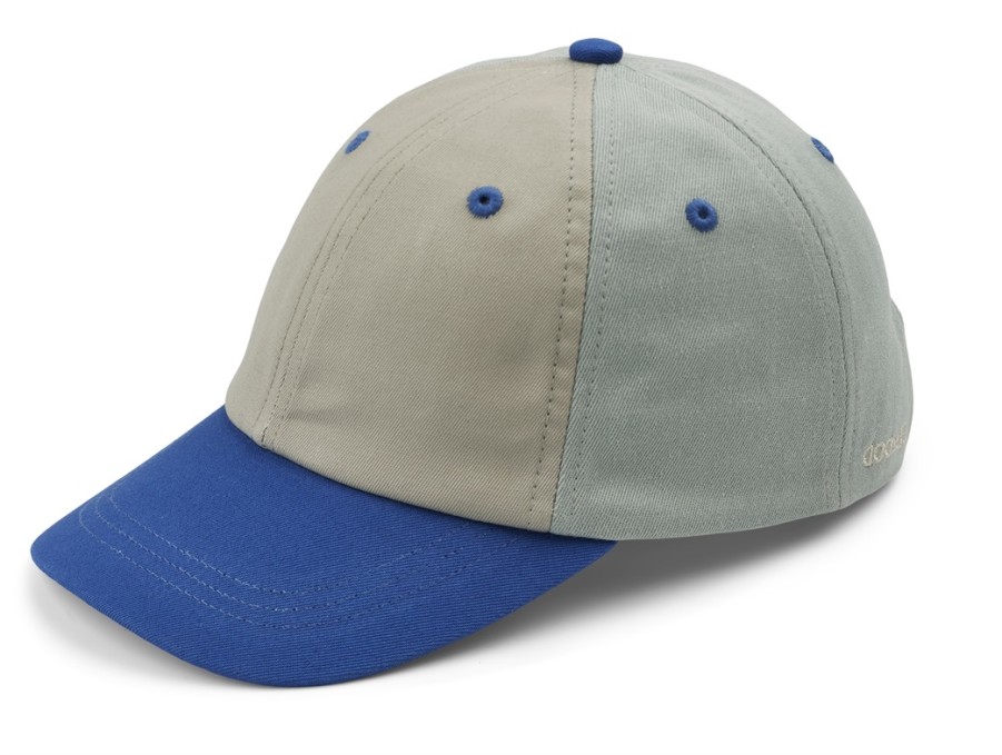 Accessories And Home Liewood | Liewood Sea Blue Multi Mix Cap Danny