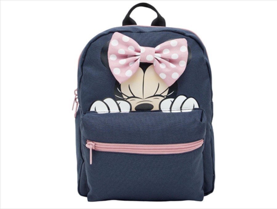 Accessories And Home Name It | Name It Backpack Dark Sapphire Minnie Mouse