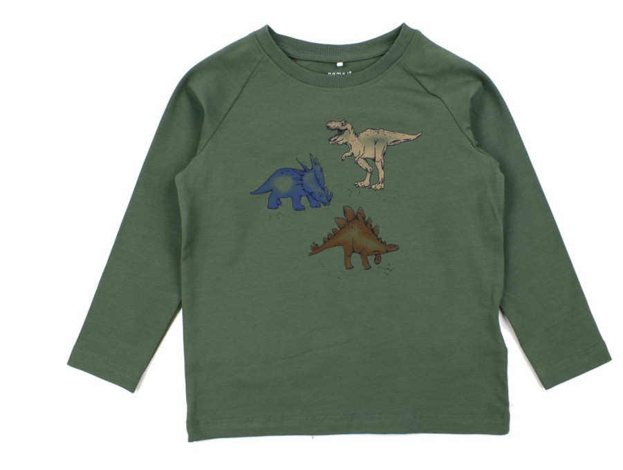 Baby Name It Blouses And Knitwear | Name It Duck Green Dino Top