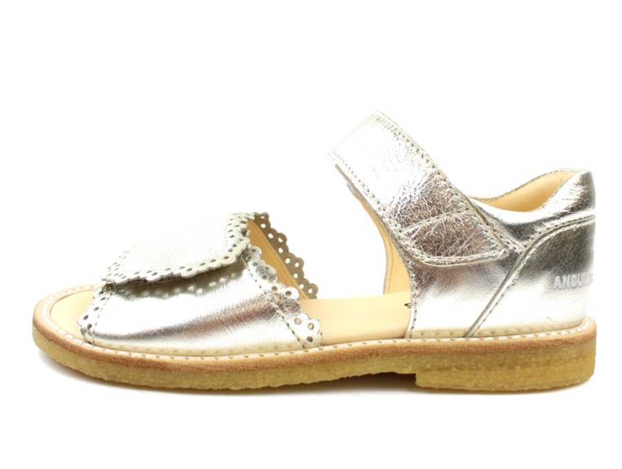 Kids Angulus Sandals | Angulus Sandal Champagne With Hole Pattern