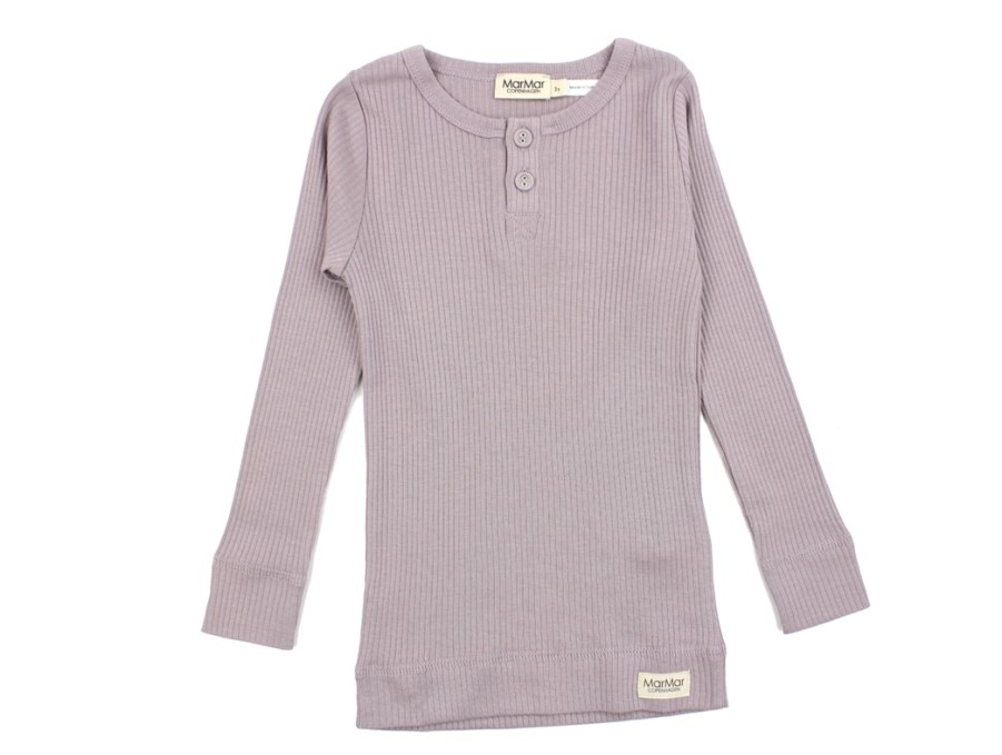 Baby MarMar Copenhagen Short And Long-Sleeved T-Shirts | Marmar Lavender T-Shirt Modal