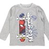 Baby Name It Short And Long-Sleeved T-Shirts | Name It Grey Melange Spiderman Top