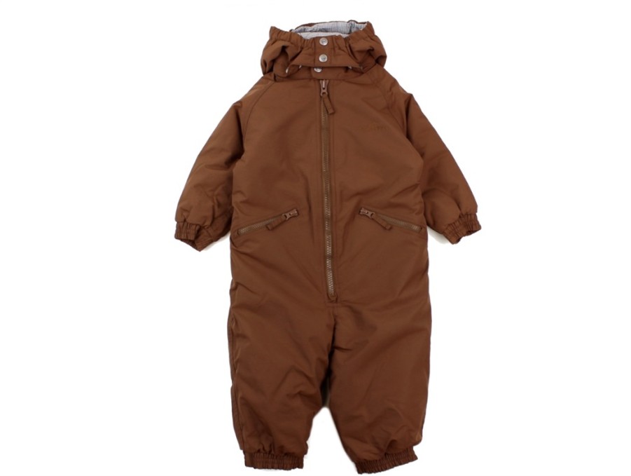 Kids Ver de Terre Coveralls | Ver De Terre Snowsuit Brownie