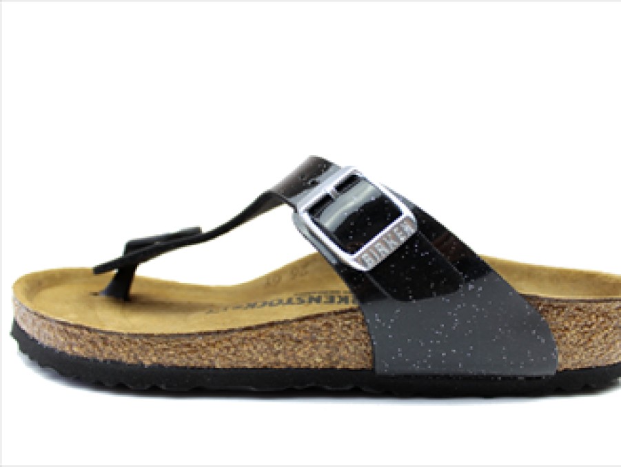 Tweens Birkenstock Sandals | Birkenstock Gizeh Sandal Black Magic Galaxy (30-34)