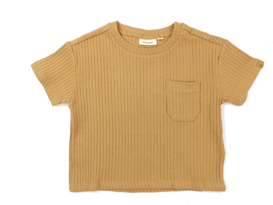 Tweens Lil Atelier Tops | Lil Atelier T-Shirt Iced Coffee