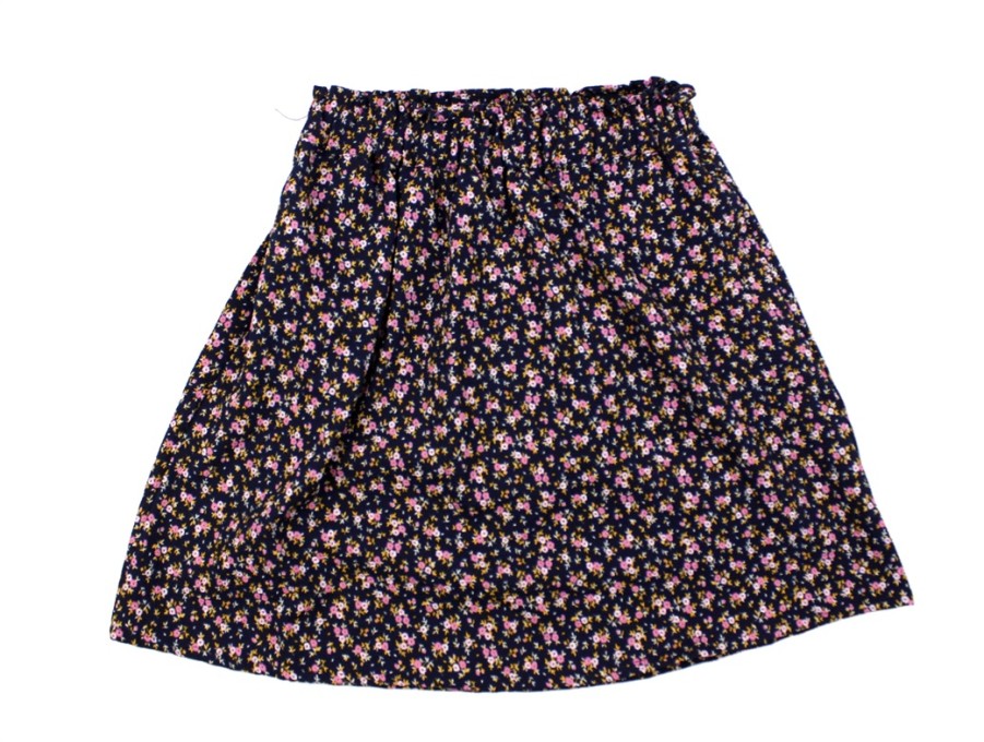 Kids Name It Skirts | Name It Dark Sapphire Floral Skirt