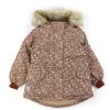 Baby Wheat Winter Jackets | Wheat Rose Dust Flowers Tech Winter Jacket Mathilde