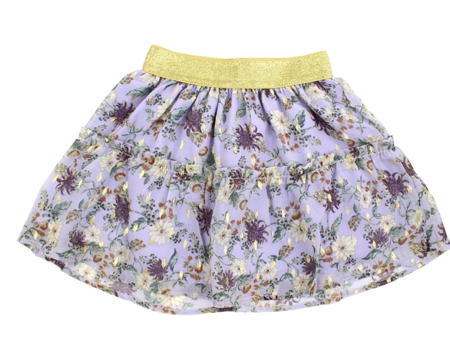 Kids Name It Skirts | Name It Orchid Petal Skirt Glitter