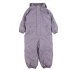 Baby Wheat Thermal Wear And Fleece | Wheat Lavender Flowers Thermal Rain Suit Aiko