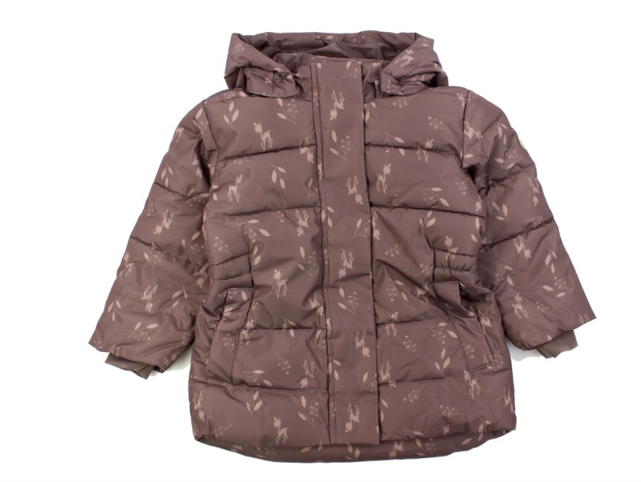 Baby Name It Winter Jackets | Name It Peppercorn Printed Winter Jacket