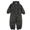 Baby Wheat Coveralls | Wheat Black Coal Rubber Snowsuit Ludo