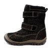 Kids Arauto RAP Winter Boots | Arauto Rap Winter Boot Misha Black Splinter With Velcro And Tex