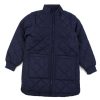 Tweens Name It Transition Jackets | Name It Dark Sapphire Long Quilt Transition Jacket