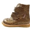 Baby Angulus Winter Boots | Angulus Brown Leopard Winter Boot With Tex